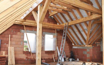 Llangunllo attic trusses